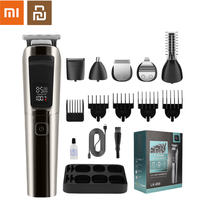 Xiaomi Youpin Professional IPX6 Waterproof Hair Clipper Men Rechargeable Cordless Electric 6 In 1 Multifunctional Hair Trimmer