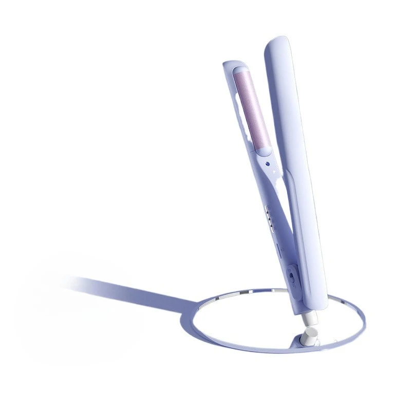 Curling iron Mini curved splint Negative ion dual purpose Curly hair High fluffy student hair root Long lasting household