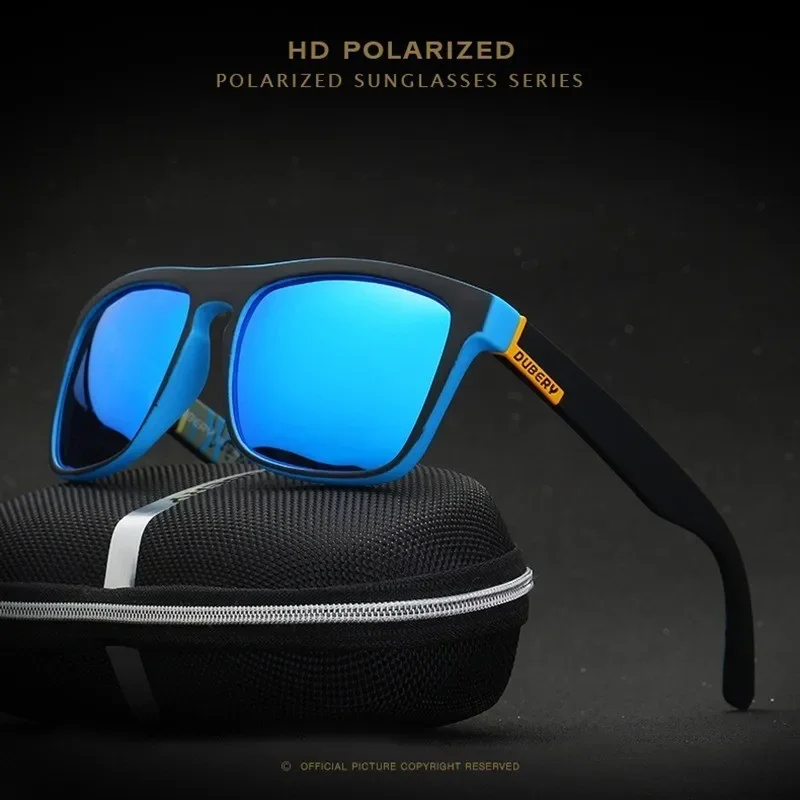 Polarized Fashion Luxury Sunglasses For Men/Women Rectangle Shades EyeWear Driving Fishing Riding Male/Female High Quality UV400