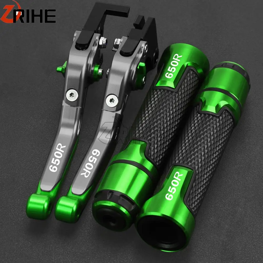 

Extendable Clutch Brake Levers 22MM Hand Grips FOR Kawasaki NINJA650R ER6F 2017-2020 2019 2018 Motorcycle Aluminum NINJA 650R