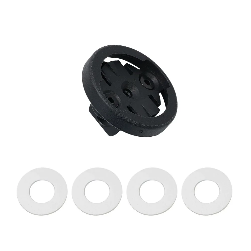 Precision-Engineered For BROMPTON Sleek Black Aluminum Alloy For Garmin Computer Mount 8g Bracket With 4 Washers Bike Accessory