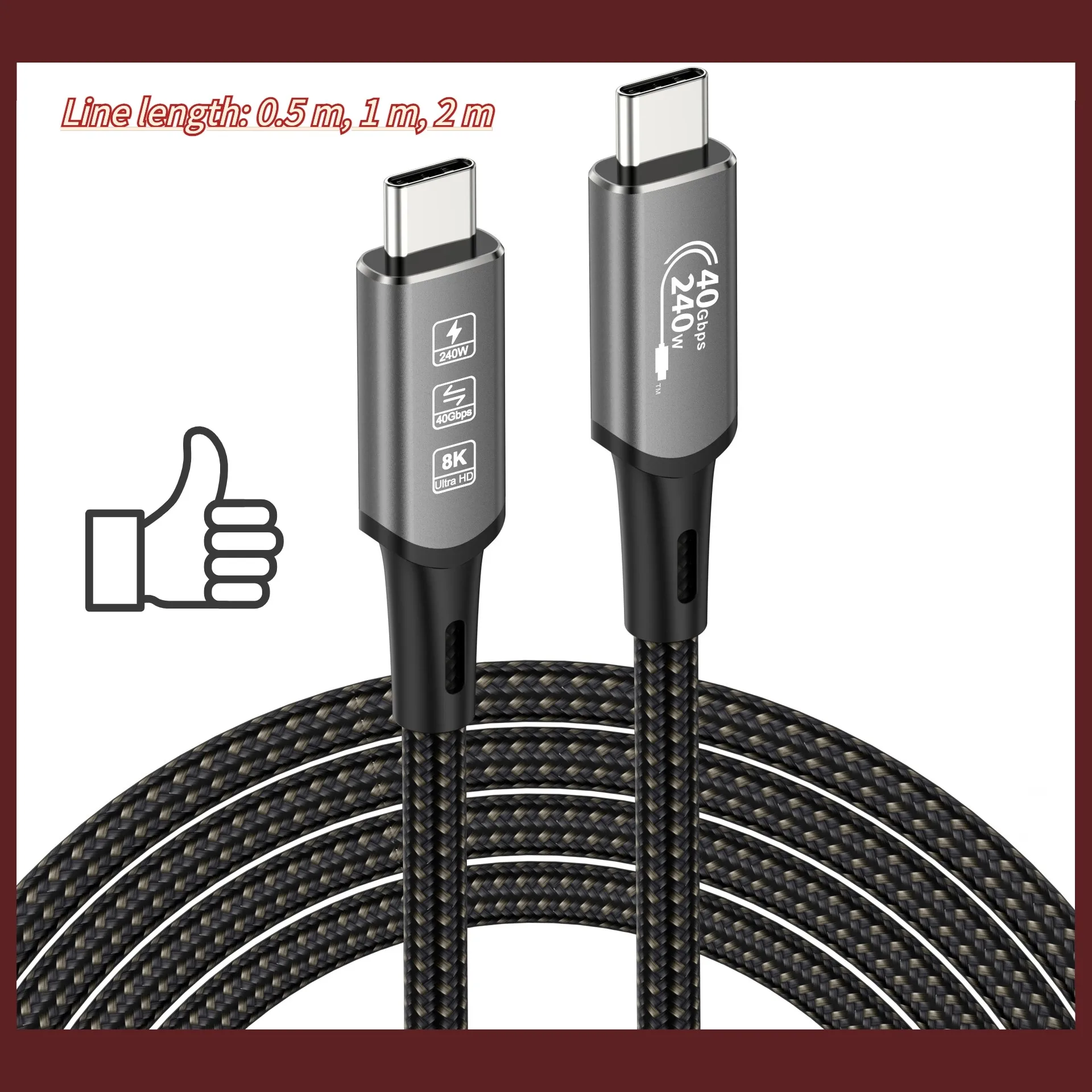 Frist Link Anker Baseus Video Cable Usb Computer E0502 Data Cables Usb C Cable Top Fashion