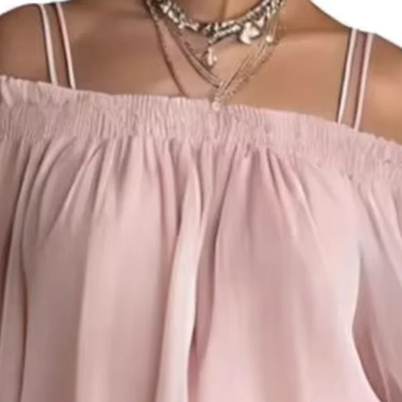 Women Off Shoulder Mini Dress, Women Party Dress Ruffle Sheer Mesh Loose Short Dress, Casual Party Going Out Clubwear