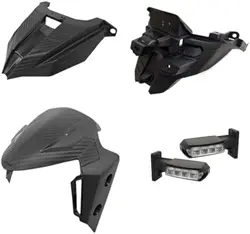 Modification Koso Parts For Yamaha Zuma 125 2022-2024 Front Fender And Upper Bws  Accessories