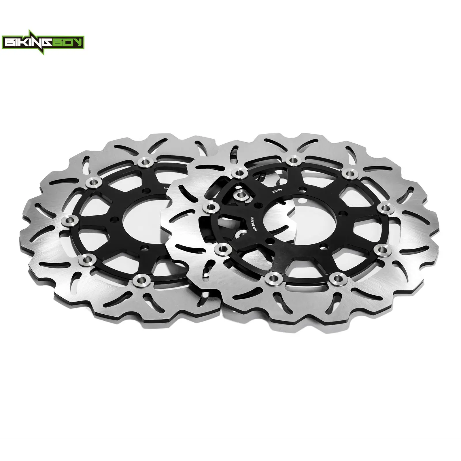 For Bonneville 1200 Bobber Black / Speedmaster 18-23 T120 16-23 Thruxton 1200 16 17 18 19 20 21 22 23 Front Brake Discs Rotors