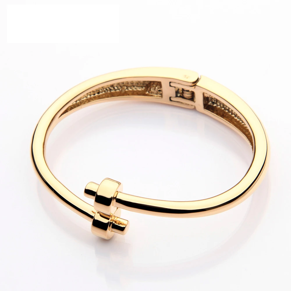 

100% Love Cuffs bracelets & bangles for woman Women pulseira feminina Gold Color bracelet