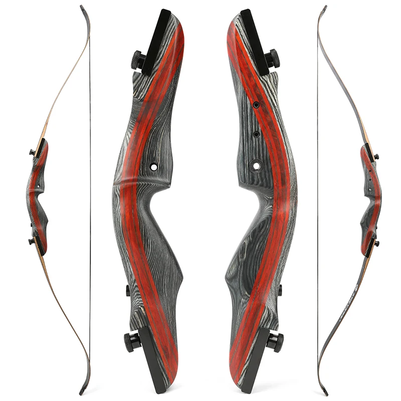 Archery 62inch Recurve Bow 20-50lbs Laminated Maple for Right Hand American Hunting Bow Shooting Training Hunting Accessories