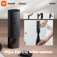 Xiaomi Mijia Electric Wine Opener Battery Automatic Bottle Cap Opener for Red Wine Beer with Foil Cutter Kitchen Accessories -CN