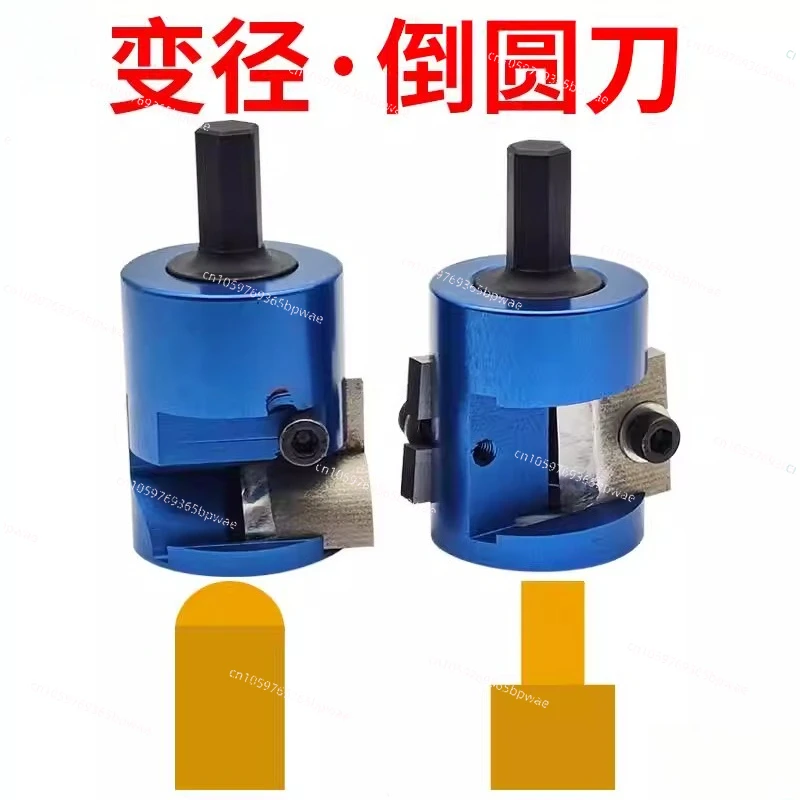 Woodworking Variable Diameter Inverted   Aluminum Alloy  Body Lithium Battery Hand Electric Drill Milling Head Round Tenon Knife