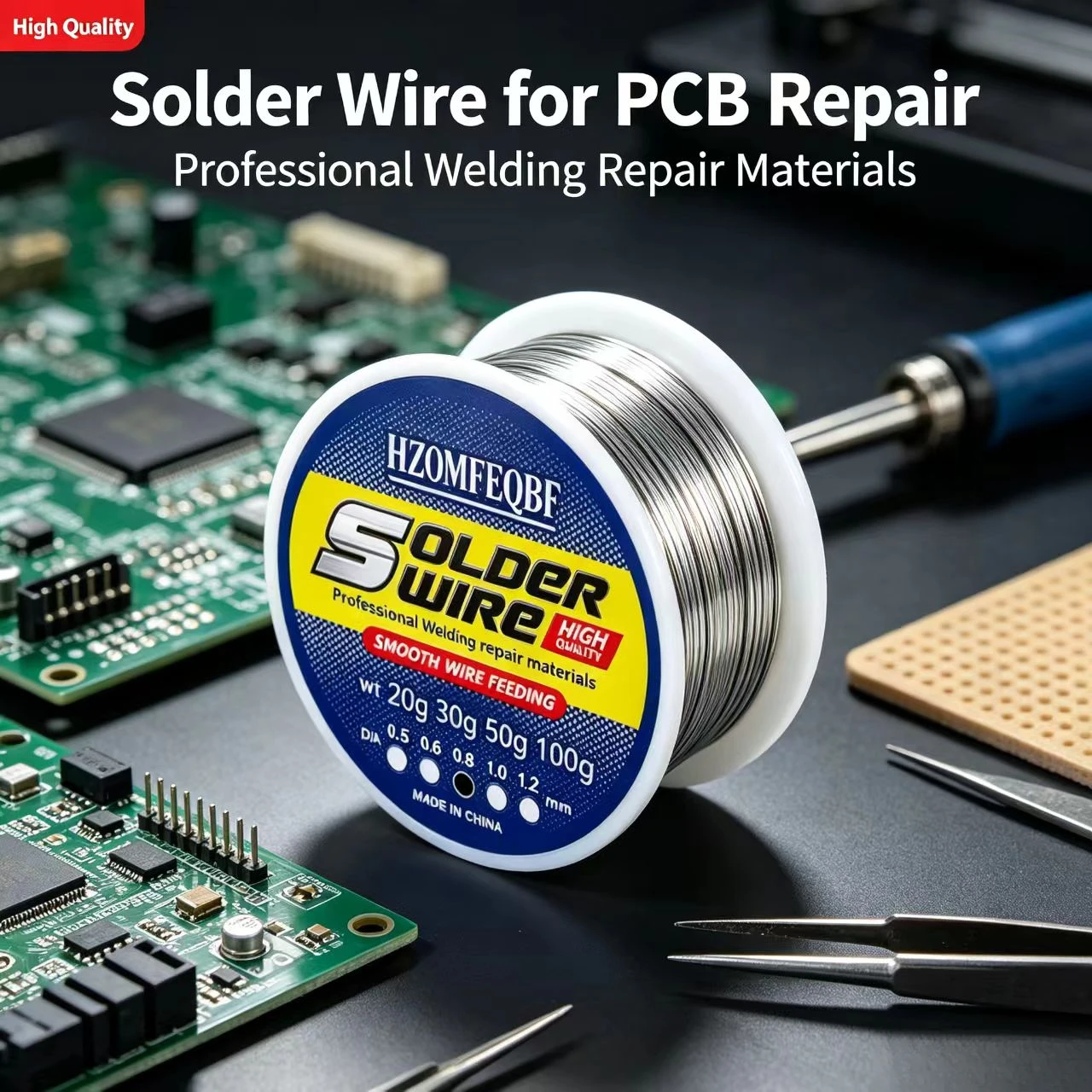 Household Soldering Wire, Solid Welding Wire, High-Quality Welding Wire, Used for Metal Repair/Home Appliances