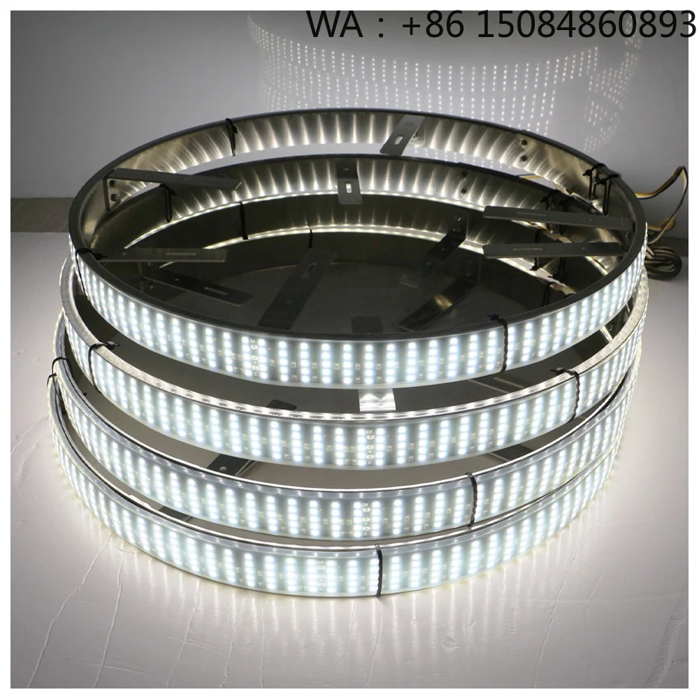 12V 5 Row Switchback Sequential Wheel Light Amber White LED Turn Signal Rim Lamp For Offroad Truck 4X4 Vehicle