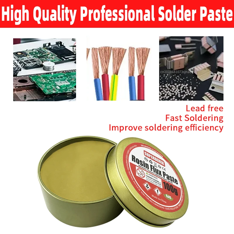 35g/100g/200g/300g Professional Welding Flux Lead-free Easy To Soldering Soldering Iron No-Clean Soldering Paste Rosin Flux