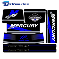 W/Blue Rams Sticker Set Decal 39244 for Mercury Mercruiser Blue Bravo One XR Original Colors 37-15167A90 15167A90