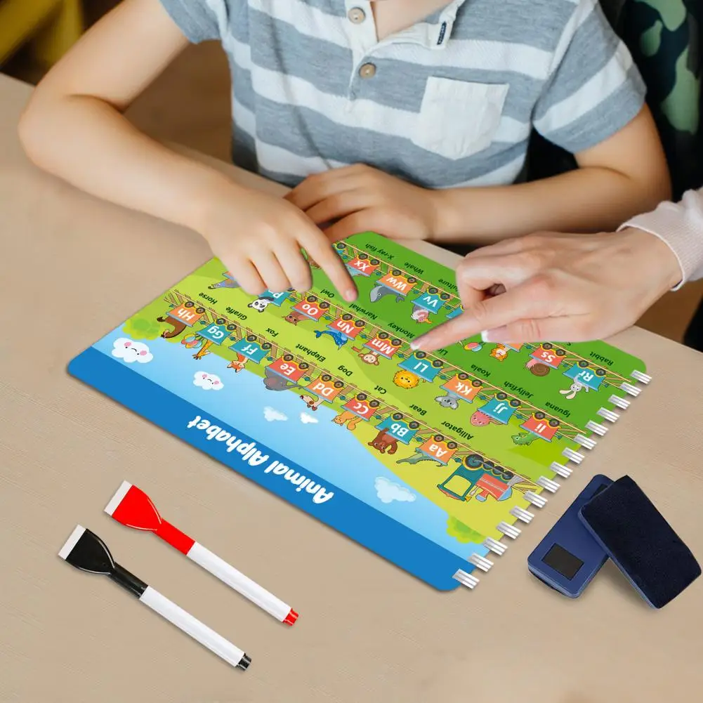 Preschool Handwriting Workbook Erasable Writing Practice Book Handwriting Practice Book Learn Letters Numbers Shapes for Kids