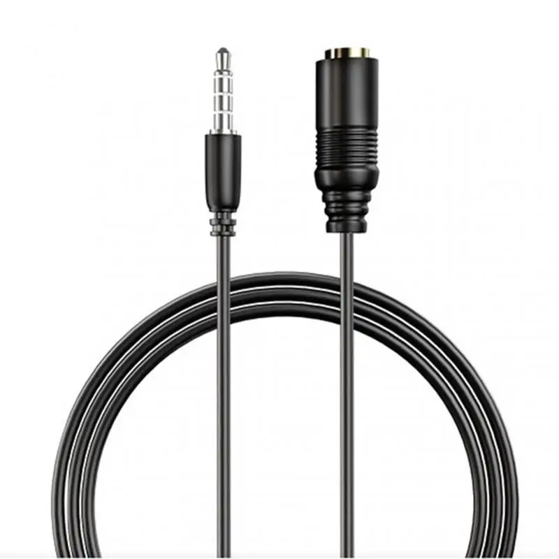 3.5mm Earphone Extension Cable Male to female Jack Aux Cable Extender Cord For Headphones Xiaomi Redmi PC