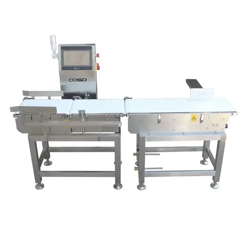 Weighing Scale Conveyor Check Weigher with Rejector for Biscuit Cookie