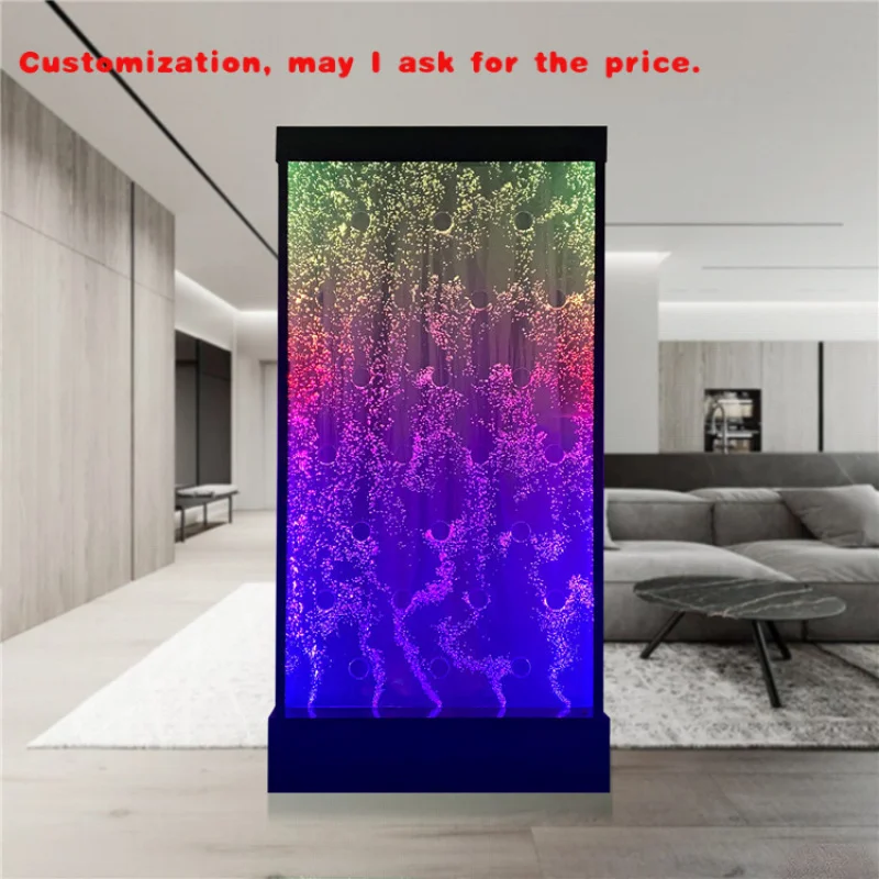 

на заказ.Внутреннее украшение, акриловая светодиодная функция, пузырьковая стена, банкет