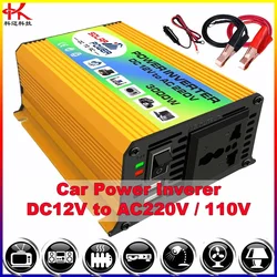 600W Solar Inverter 12v to 110v 220v Rated 300W Sine Wave Transformer Converter Wirh 12 to 110 220 V Charge Home