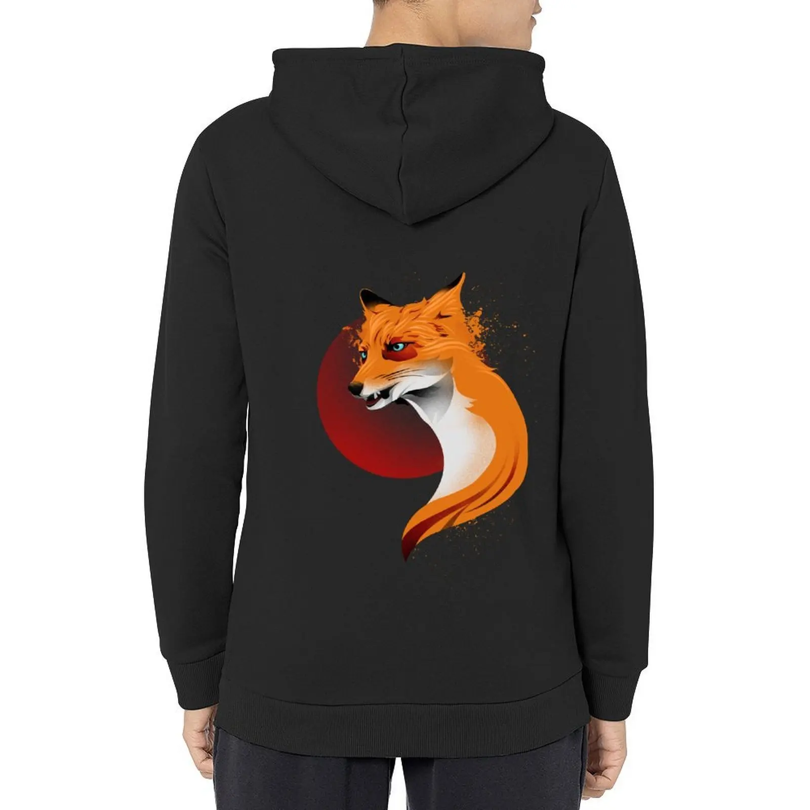 

Kitsune Hoodie korean style clothes men's clothes men's coat men's sweat-shirt set autumn hoodie