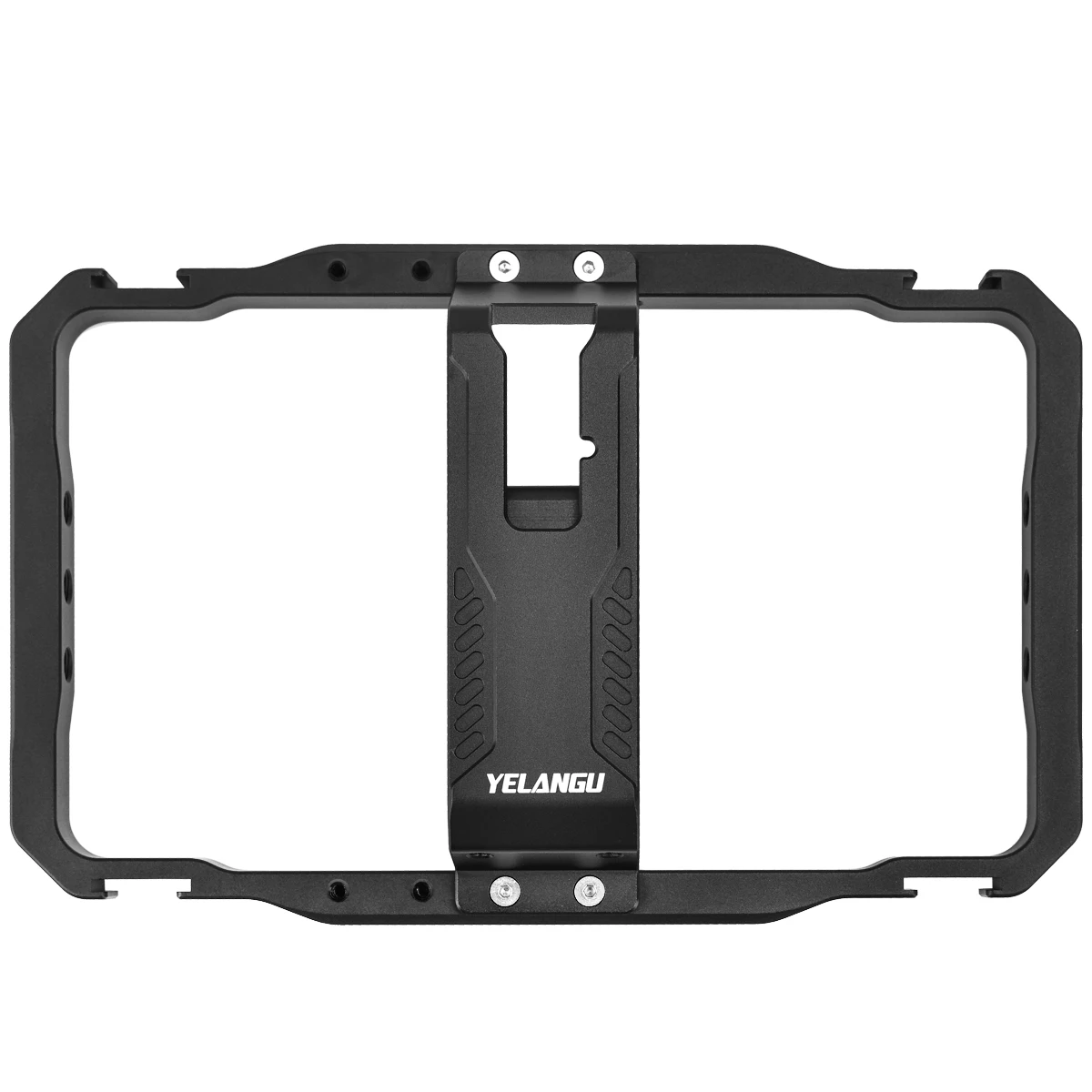 جهاز فيديو عالمي للهاتف آيفون 16 15 14 13 12 Pro Max قفص هاتف محمول من الألومنيوم مع مقبض مثبت فيديو للهواتف الذكية