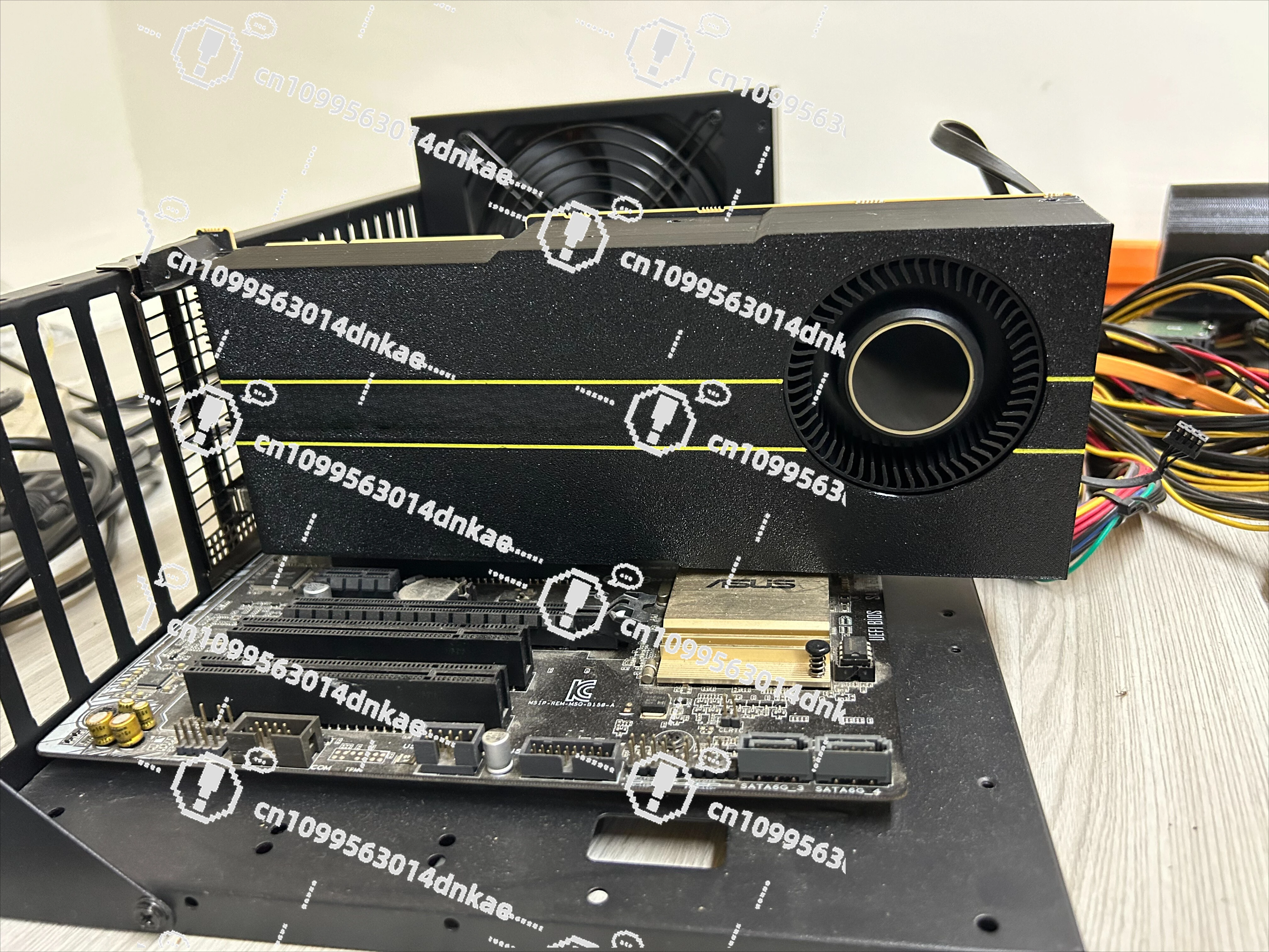 Mi50 Graphics Card Built-in Cooling Fan Multi-color Optional Performance and Appearance