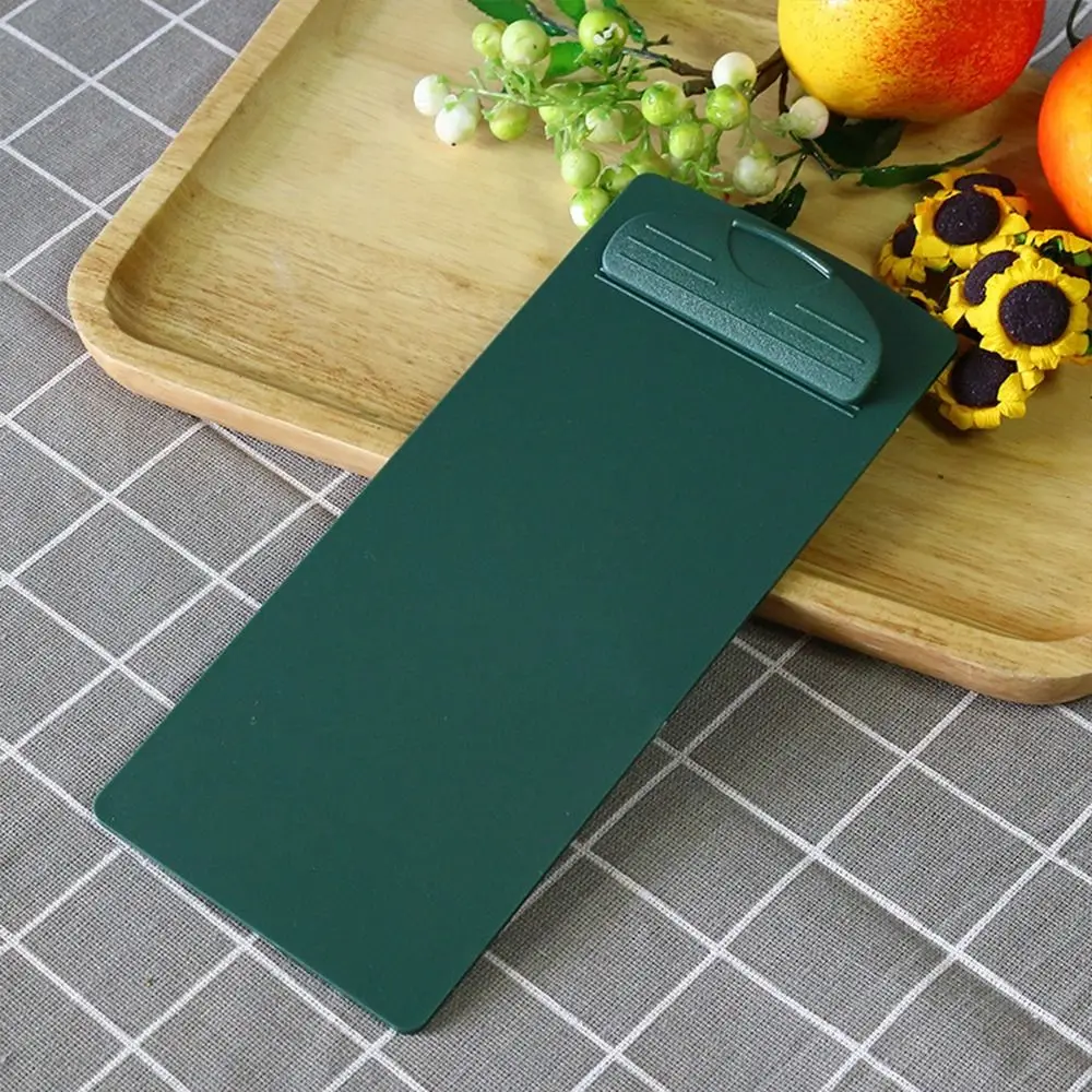 High Quality Plastic Menu Clip Multi-size Multicolor Writing Support Pad Multi-functional Office Document Clips