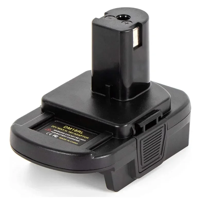 Batterie konverter adapter dm18rl mit usb dm20rob für ryobi konvertieren für dewalt 20v für milwaukee zu 18v batterie adapter