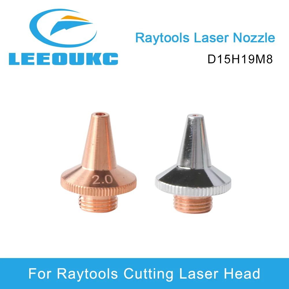 

Laser Nozzle D15xH19xM8mm D11.5xH15.5xM6mm for Raytools 3D Fiber Laser Head BT210S BM111 BM112 BM109 Cutting Nozzles