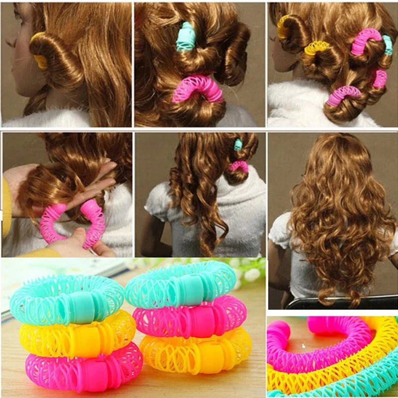 Magic Hair Donuts Styling Rollers Hairdress Spiral Curls DIY Tool for Women Hair Accessories