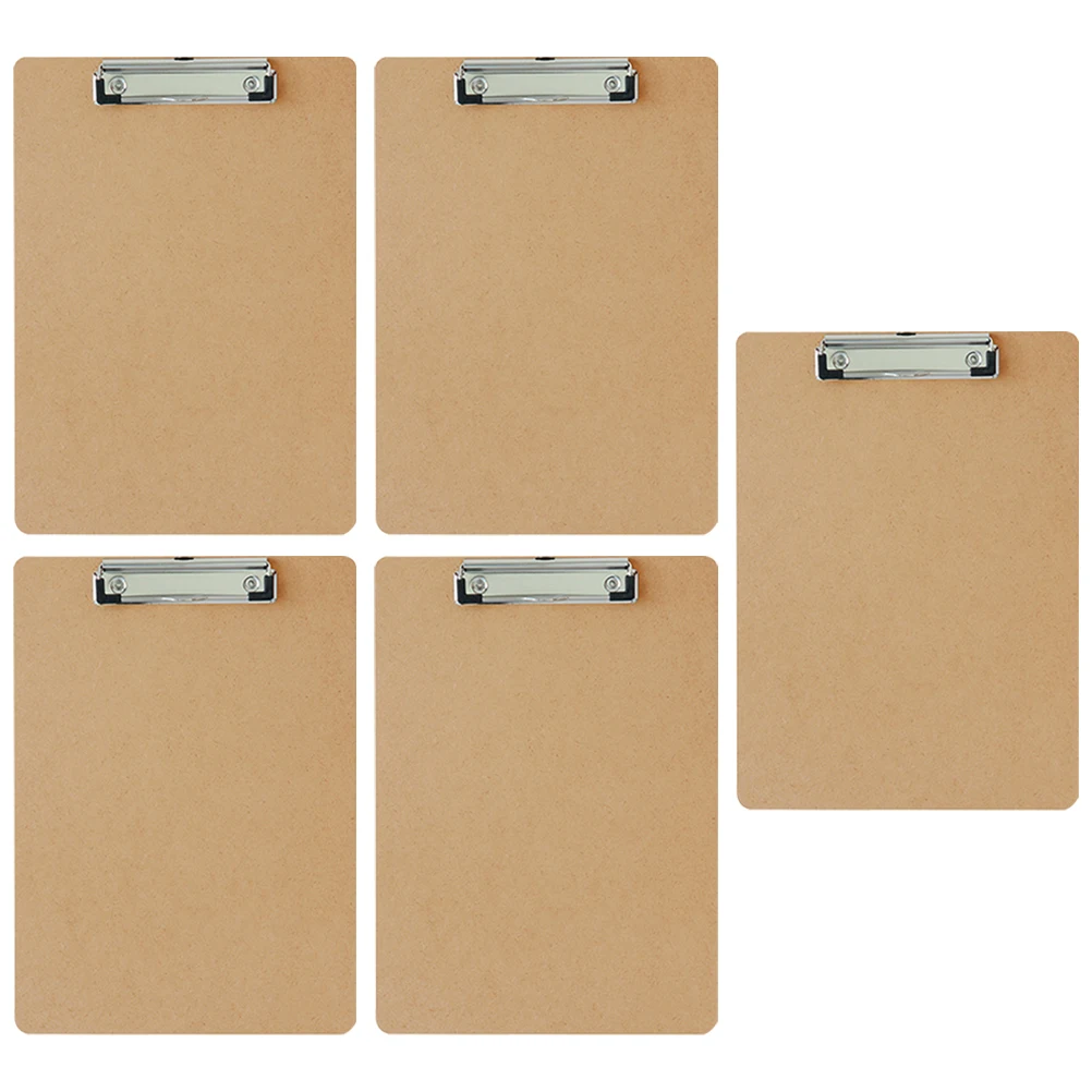 

5 Pcs File Folder Clipboard with Storage Paper Clips Multifunction Boards Bulk Nurse