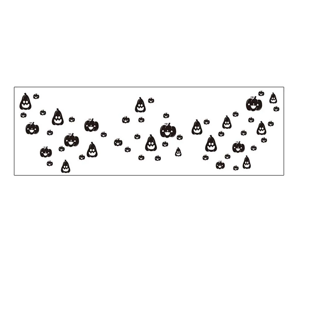 DIY Halloween Face Temporary Tattoo Spider Web Bat Long Lasting Freckle Tattoo Pumpkin Ghost Dots Freckle Makeup