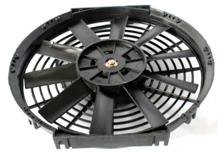 Automobile Air Conditioner Cooling Fan,8,9,10,12,14 Inch 80W 12V/24V Electronic A/C Fan 8,9,10,12,14
