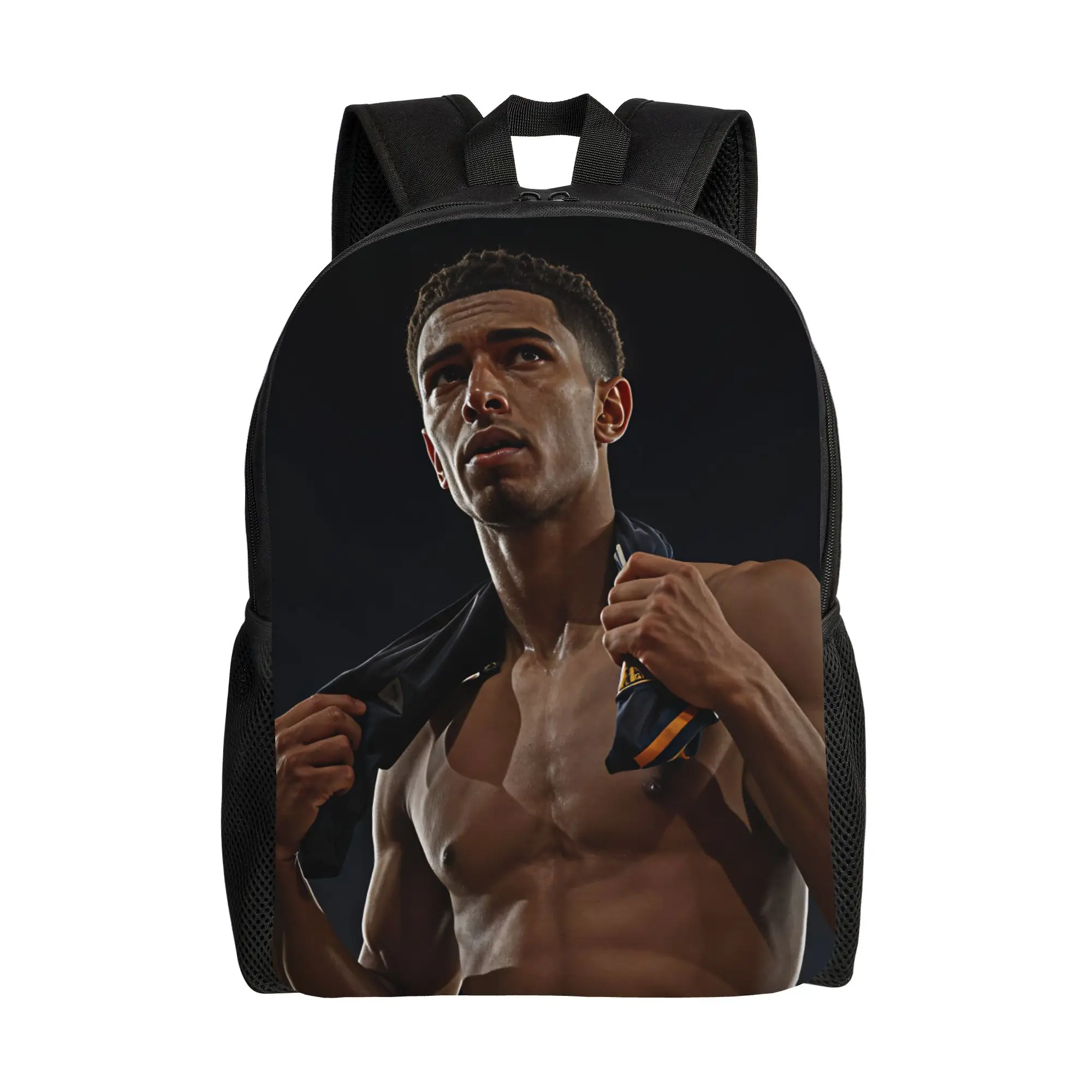 Jude-Bellingham Backpack  Sport Backpacks Male Custom Big High School Bags Fashion Rucksack