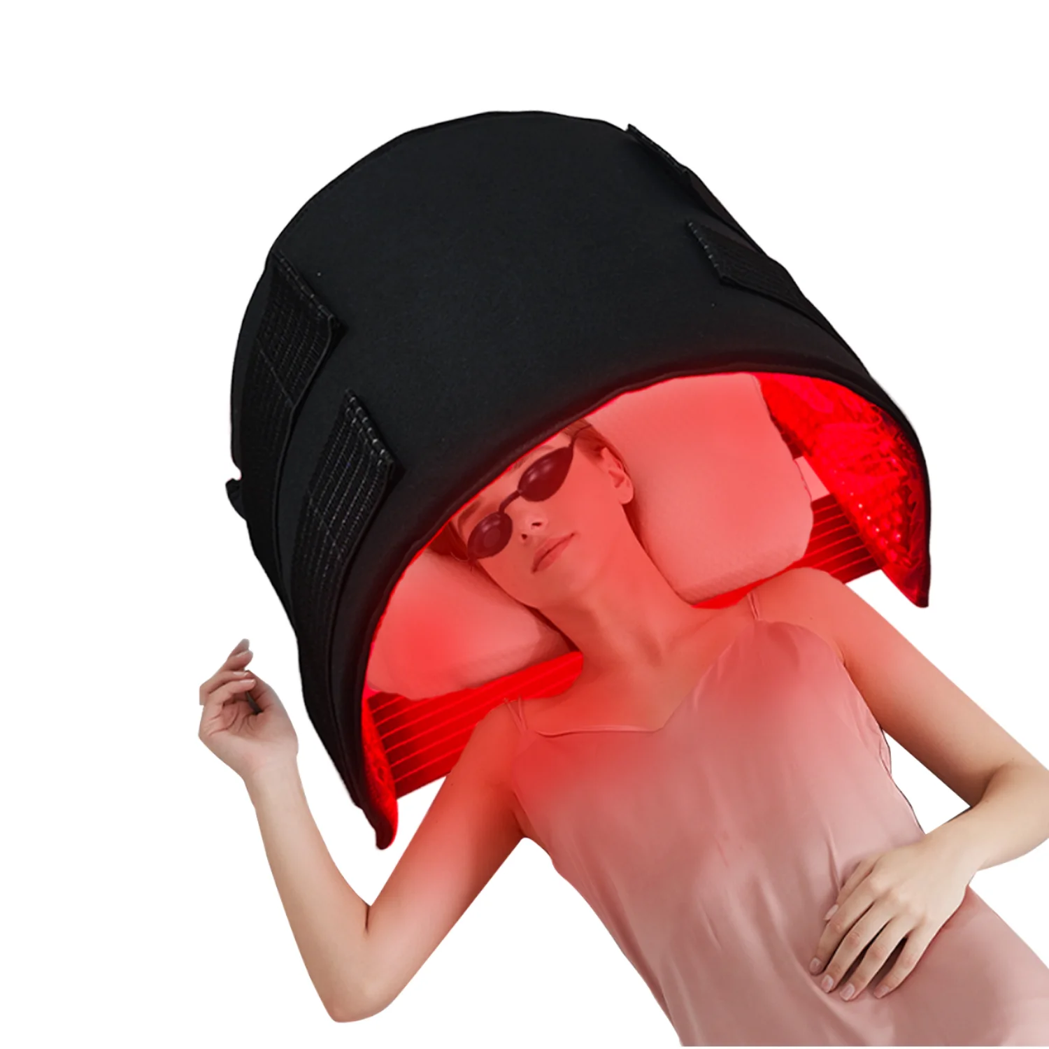 NEW NEW 2026 2026 Professional-grade 660/850nm Near-infrared Light Therapy Mask, 70x30cm Large Area, 100W High-power Red Light T view 3