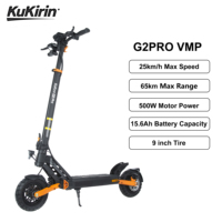 KuKirin G2 Pro VMP Foldable Adult Electric Scooter E-Scooter 25km/h Electric Kick Scooter 500W Skateboards 48V 15.6Ah Kickboard