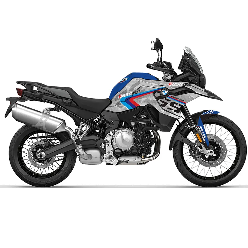 Suitable for BMW F850GS modification stickers, body decals, decorative color stickers, thickened crystal film stickers