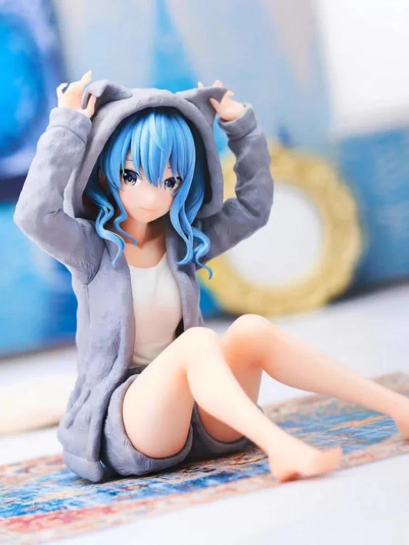 BANDAI Hololive IF Relax Time Suisei Hoshimachi figuras de acción modelo BANPRESTO figuras de diversión Juguetes a estrenar genuino Original