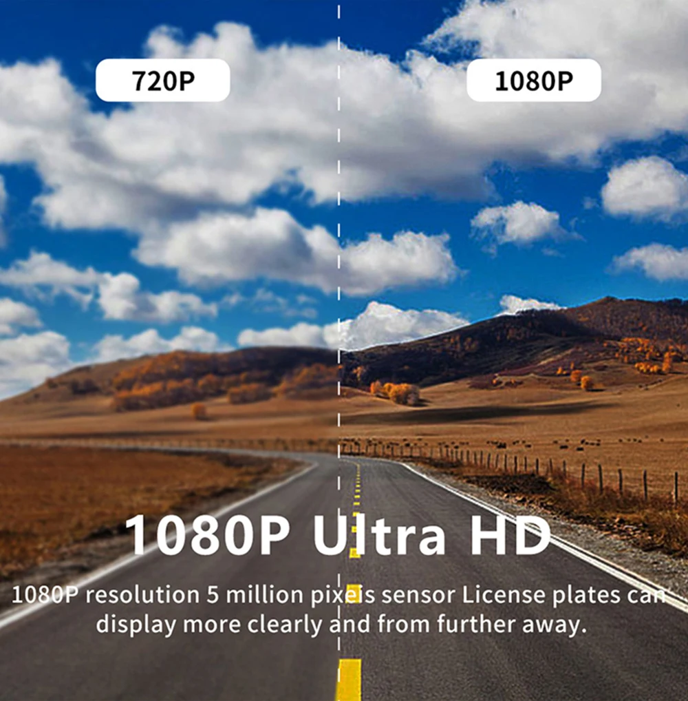 Car DVR WiFi Dash Cam Rear View Car Camera 1080P Full HD Video Recorder Auto Dashcam Black Box GPS Car Accessories Night Vision