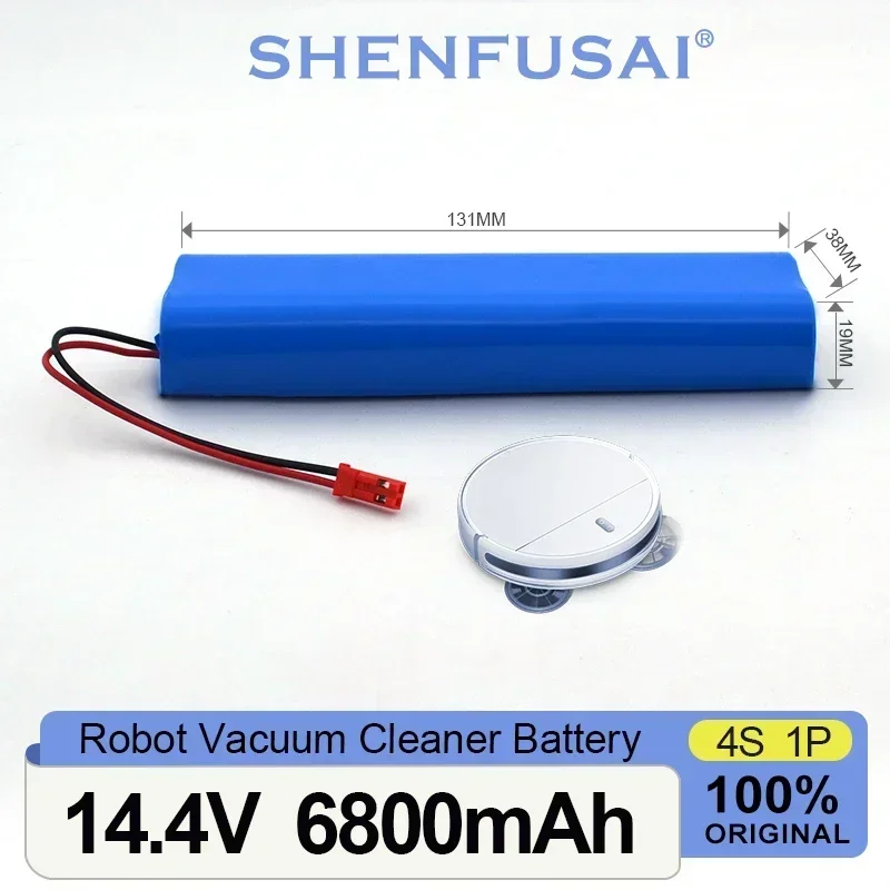 Novo 4S1P 14.4V 6800mah 18650 Bateria de Lítio Für ILIFE V3s Pro, V50, V5s Pro, V8s, x750 Roboter-staubsauger Batterie