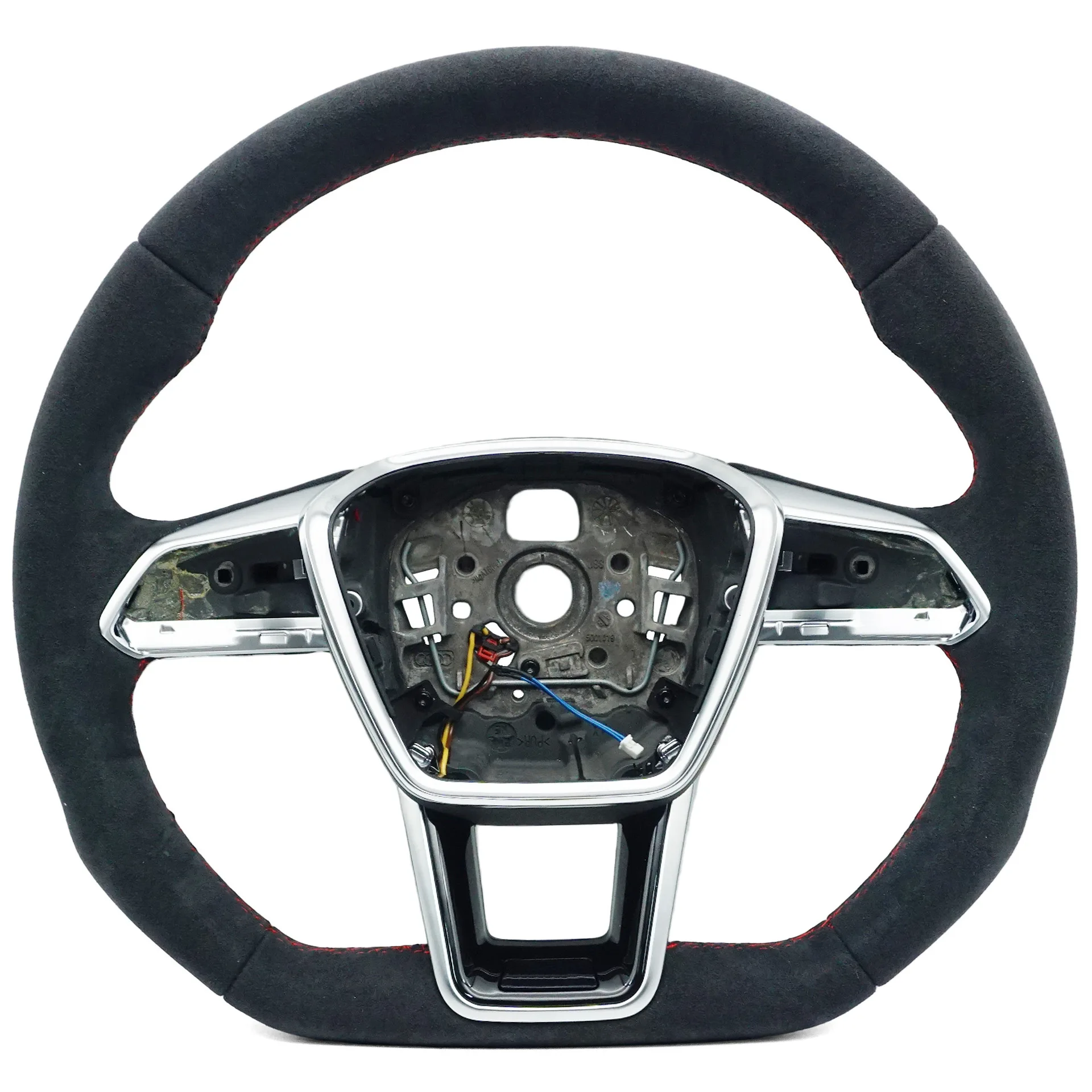 Suitable for Audi A6C8A7 ABT standard ABT base fully turned red wire with heated steering wheel