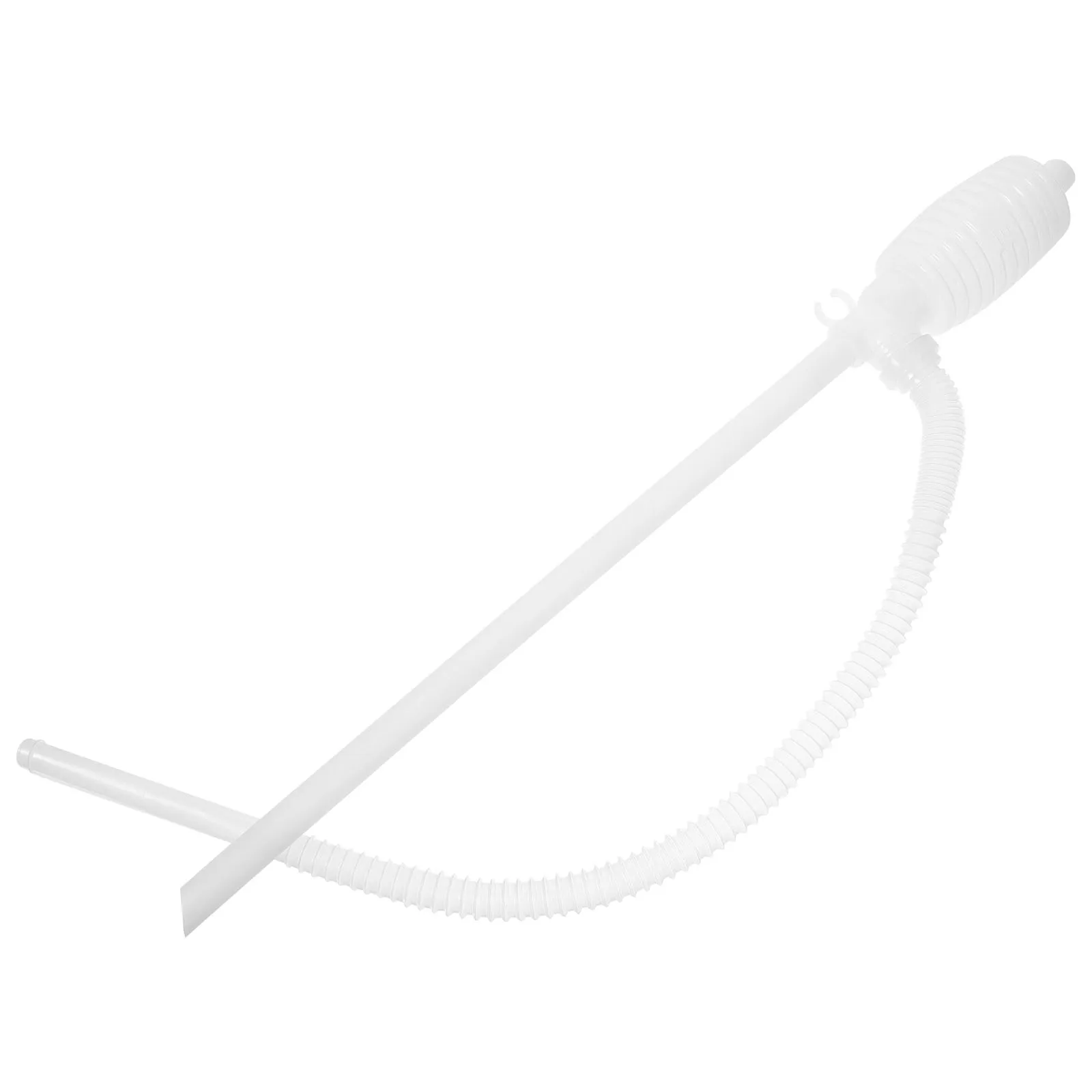 

Plastic Oil Pump Handheld Liquid Transfer Tubing High Flow Syphon Manual Fuel Petrol Gas Water Kerosene Reusable Practical Car