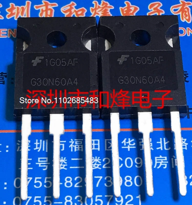 

(5PCS/LOT) G30N60A4 HGTG30N60A4 TO-247