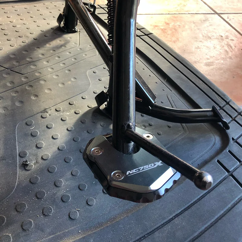 Fit For HONDA NC750X NC 750X NC750 X 2021-2023 2024 2025 CNC Motorcycle Kickstand Side Stand Extension Pad Enlarger Plate