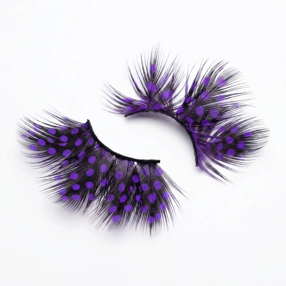 Eyelash Extension Eyelash Creativity Exaggerate Bushy Fake eyelashes Feather Spot