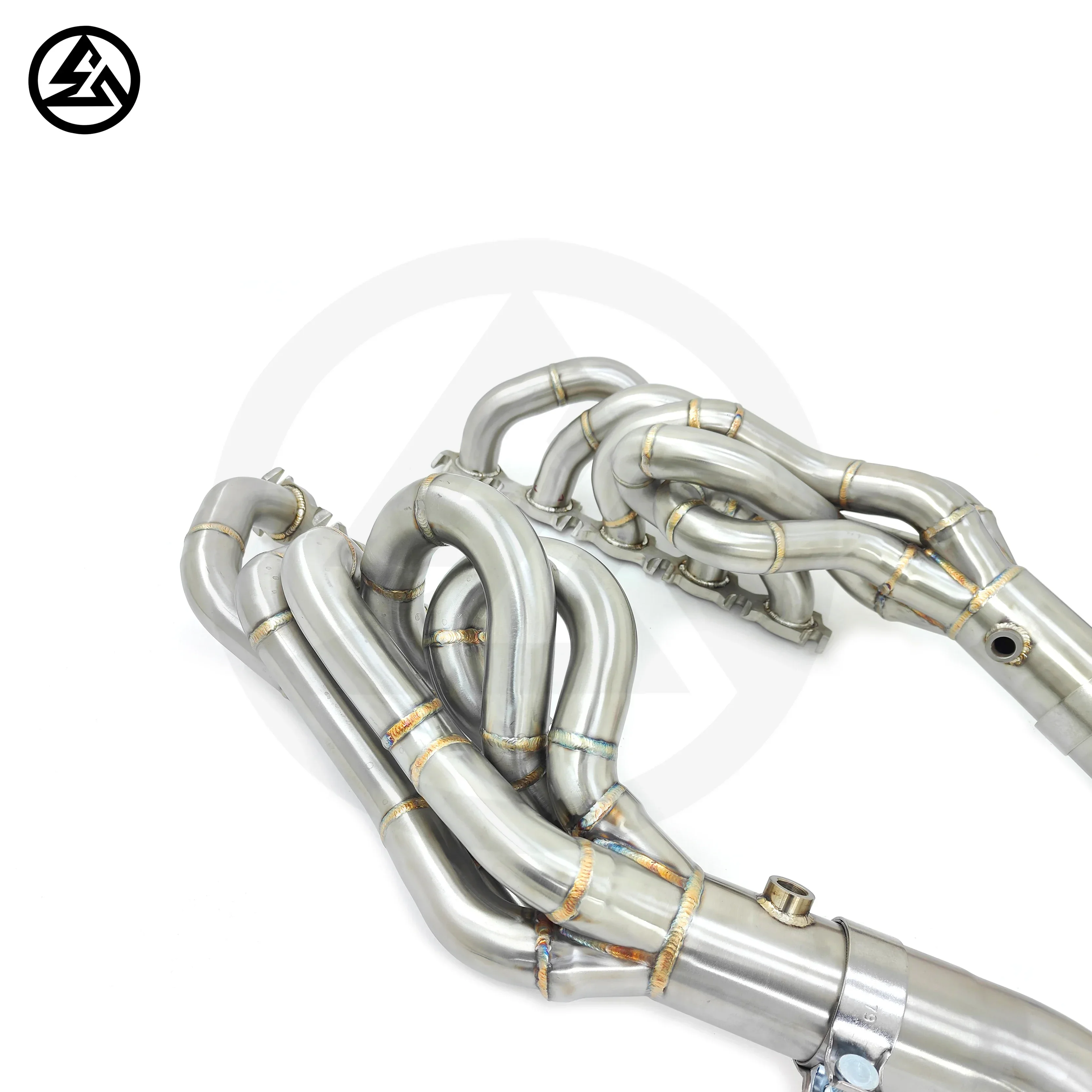 NickHigh Quality Stainless Steel Header for  R8 V10 5.2L Manifolds Long Tube Headers Exhaust Headers