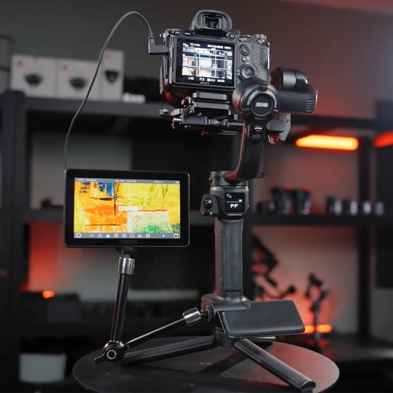 Osee-カメラlilmon-DSLR,フィールドモニター,1000ニット,高輝度,5.5インチのタッチスクリーン,HDMI互換,フォーカスアシスト