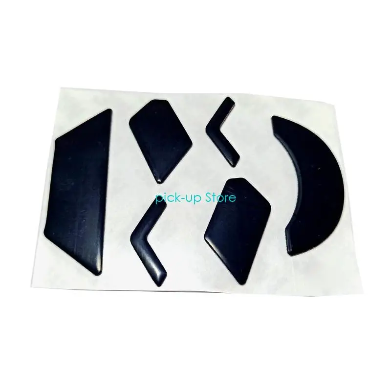 Q5WA 1Set Mausschlittschuh Ersatz Gleitfüße Pads Black Maus Füße Aufkleber für G903 / G903 Mouse Gaming Maus