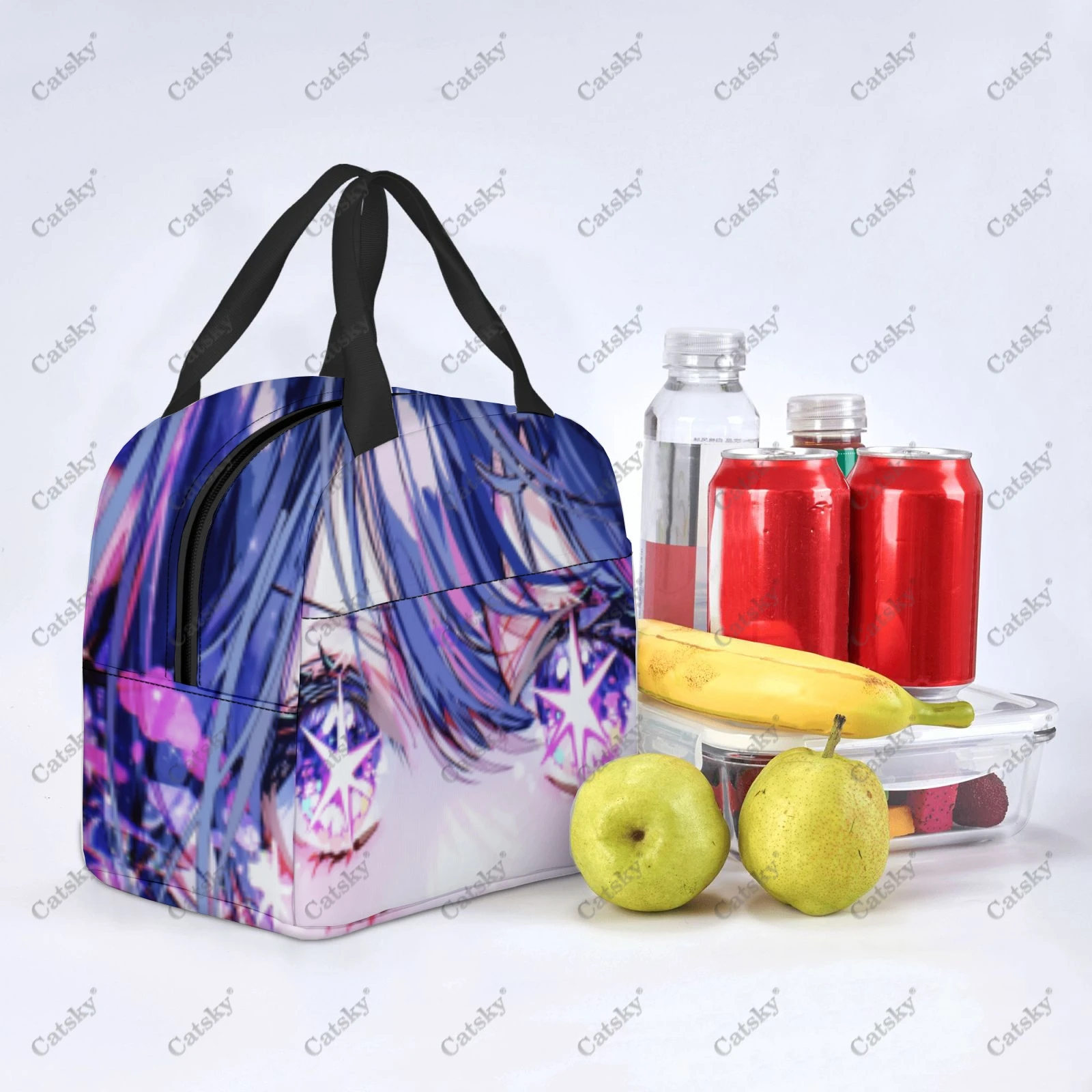 Japan Anime Oshi No Ko Draagbare Aluminiumfolie Verdikte Geïsoleerde Geïsoleerde Lunchtas Waterdichte Geïsoleerde Lunchtas