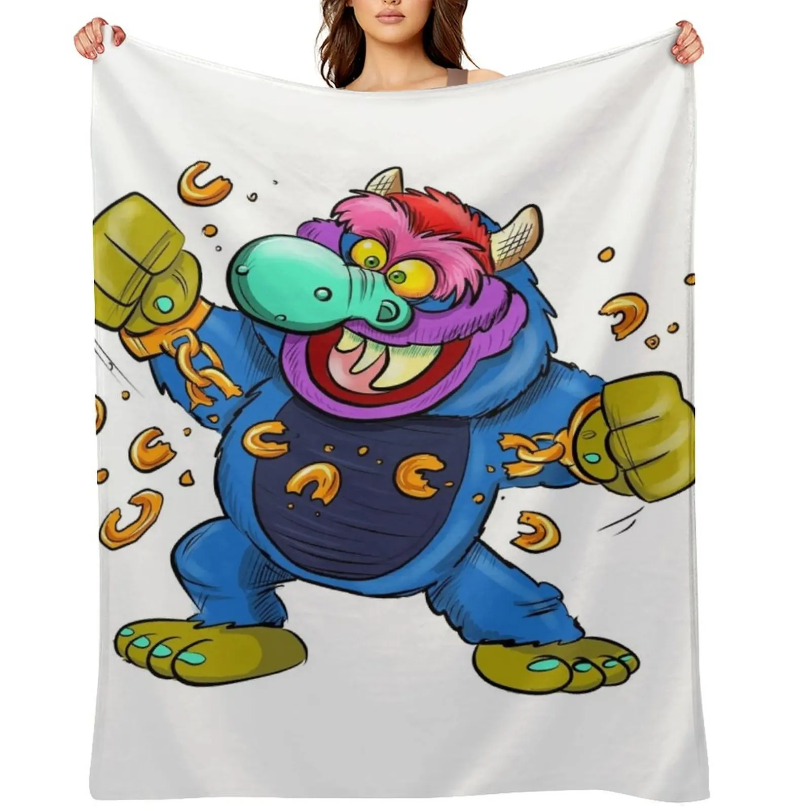 

My Pet Monster! Throw Blanket Tourist Bed linens Thins Blankets For Bed Blankets