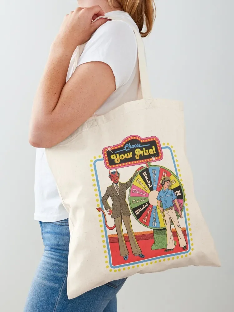 Choose Your Prize Tote Bag ecological bags Canvas bag for women tote bag women